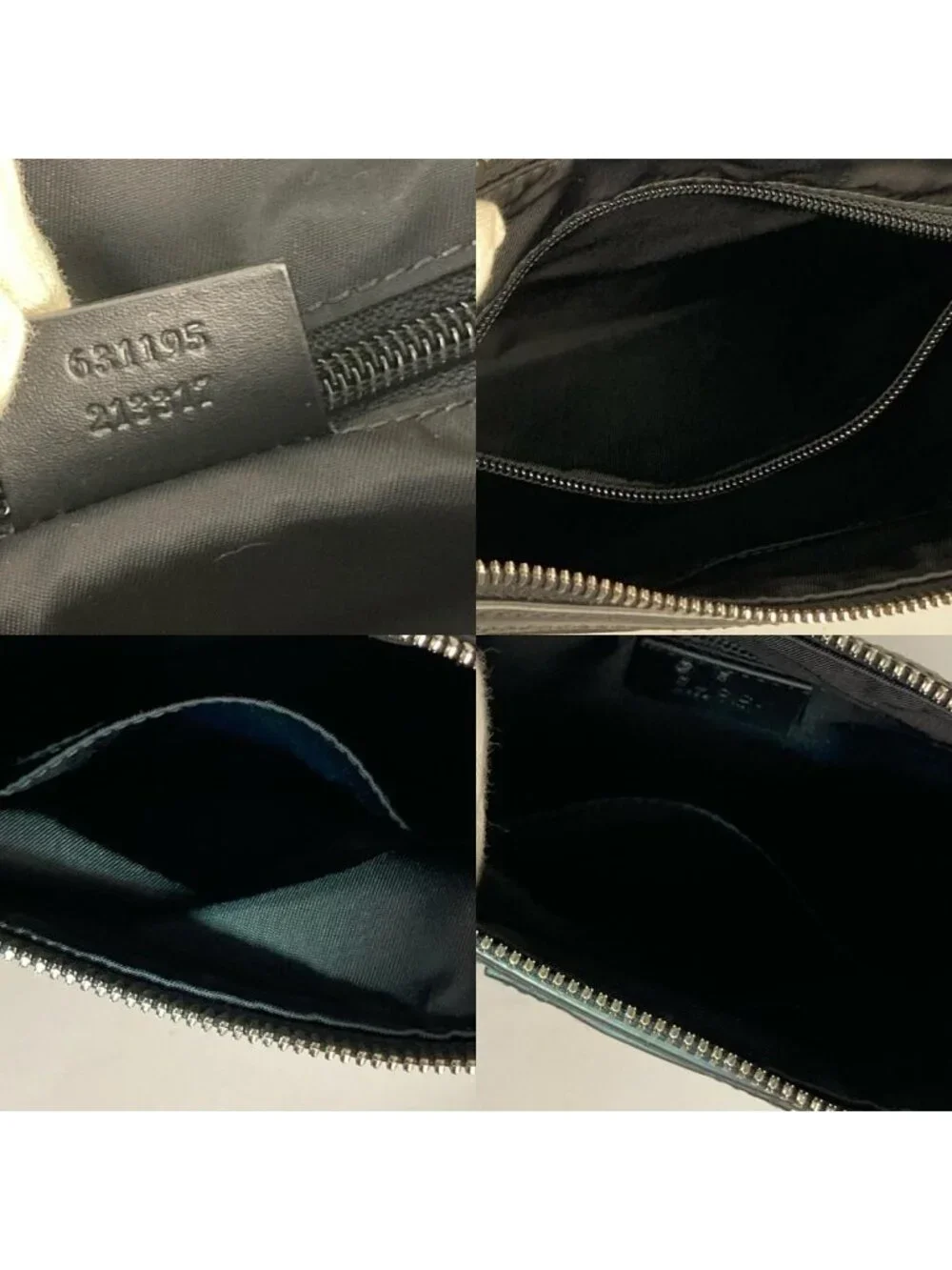 Gucci Sherry Line Shoulder Bag Black